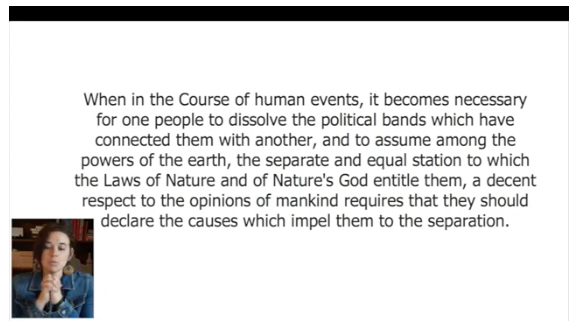 Sentence Diagram of The Declaration of Independence Video Sentence Diagram of The Declaration of Independence Video