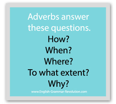 what is an adverb