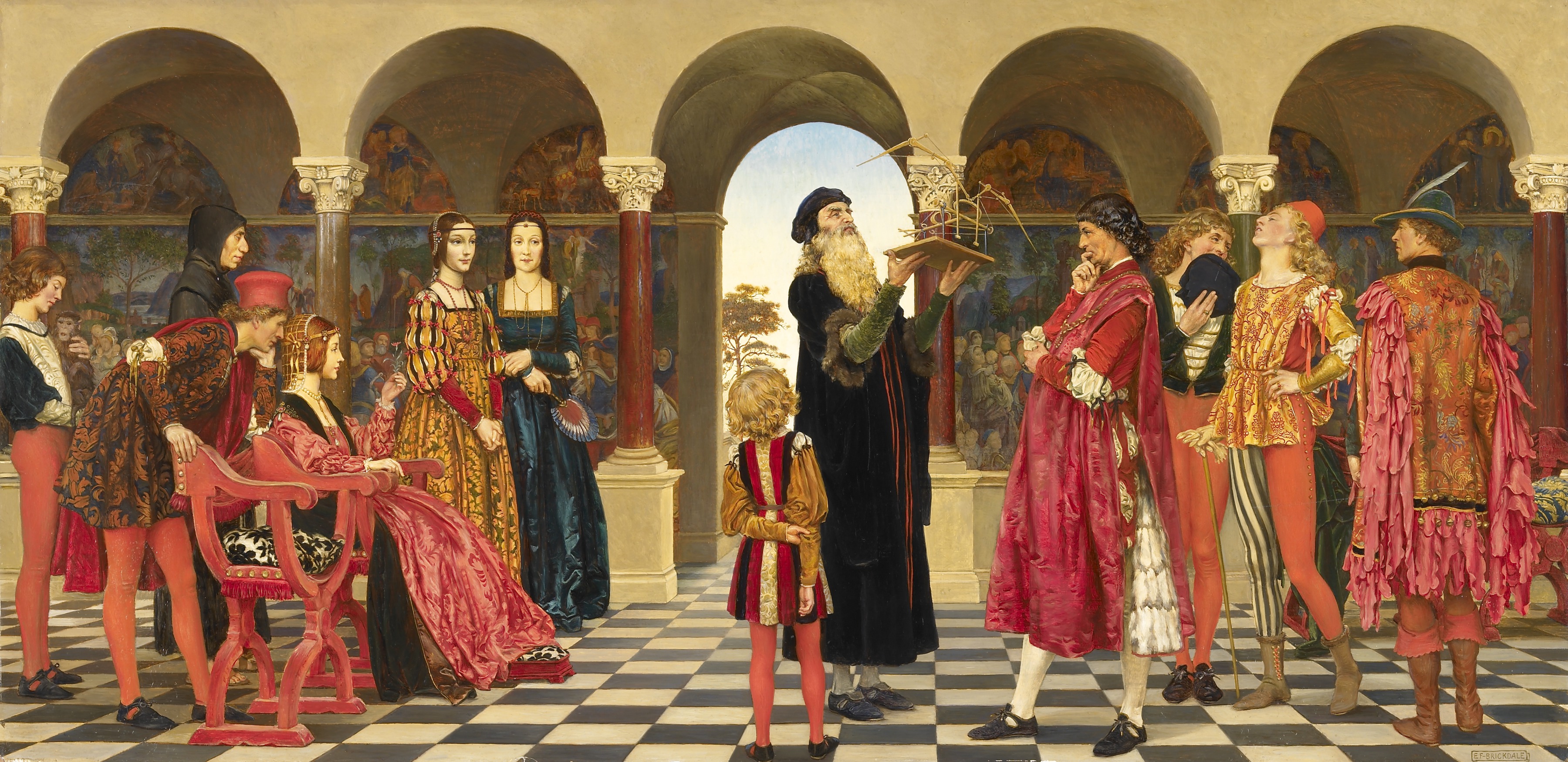 Eleanor_Fortescue-Brickdale_-_The_Forerunner