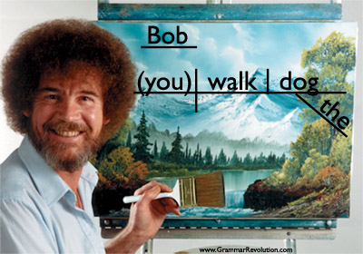 Bob Ross sentence diagram Bob Ross sentence diagram