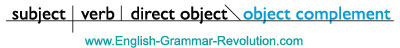 objective complement