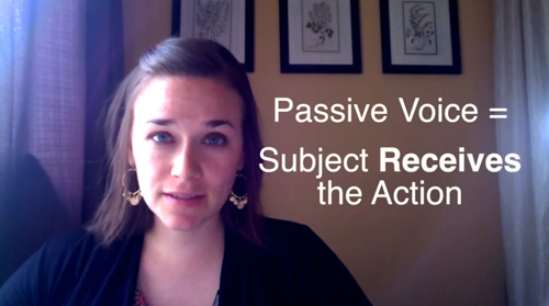 Passive Voice = Subject Receives the Action Passive Voice = Subject Receives the Action