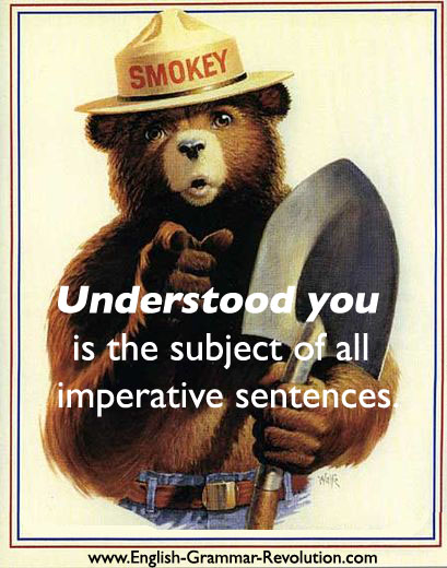 write an imperative sentence