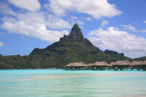 Tahiti is hotter.