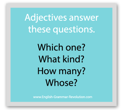 What Is An Adjective