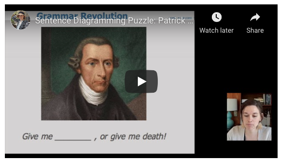 Video of Patrick Henry Sentence Diagram Video of Patrick Henry Sentence Diagram